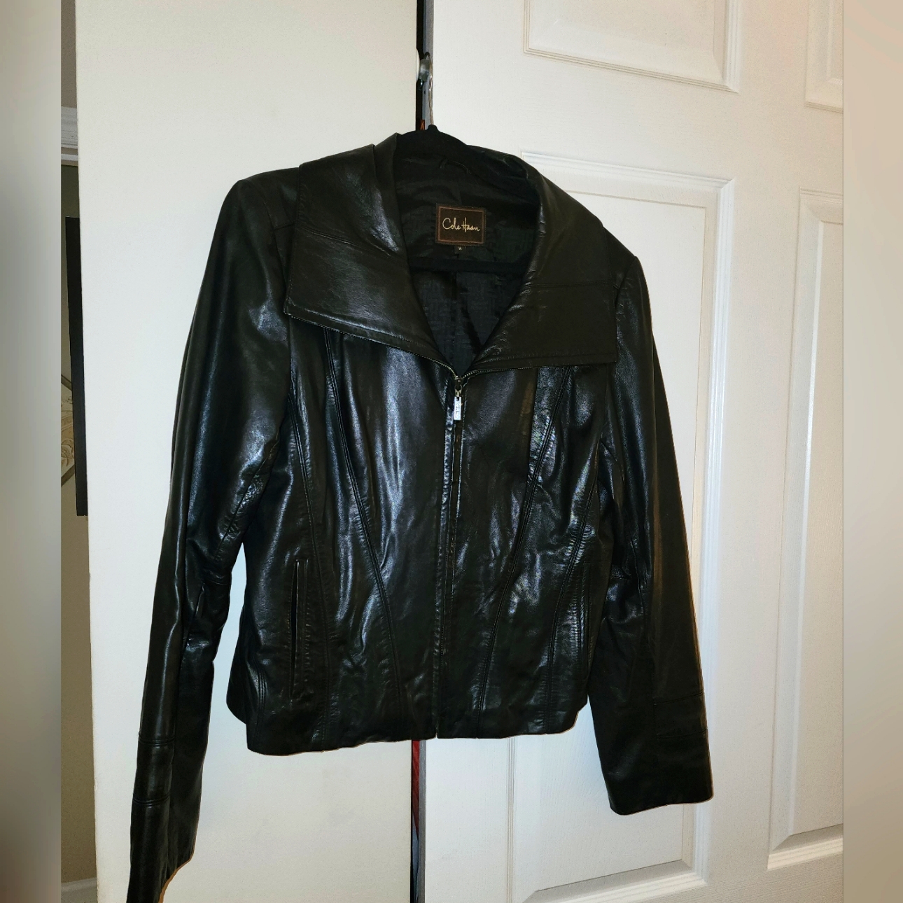 Cole Hann Leather Jacket